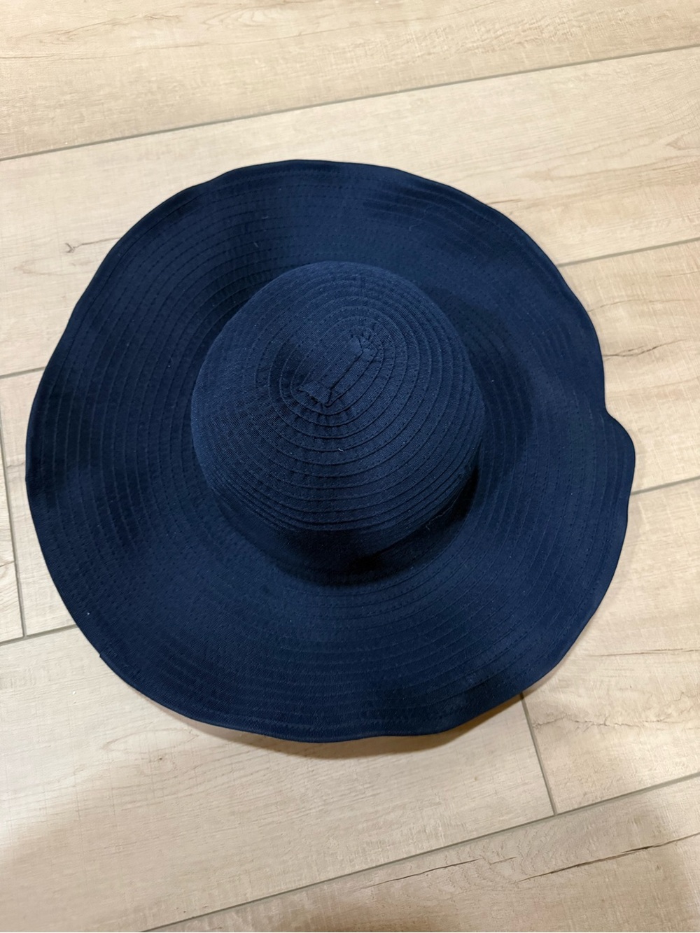 Seafolly Black Wide Brim Hat